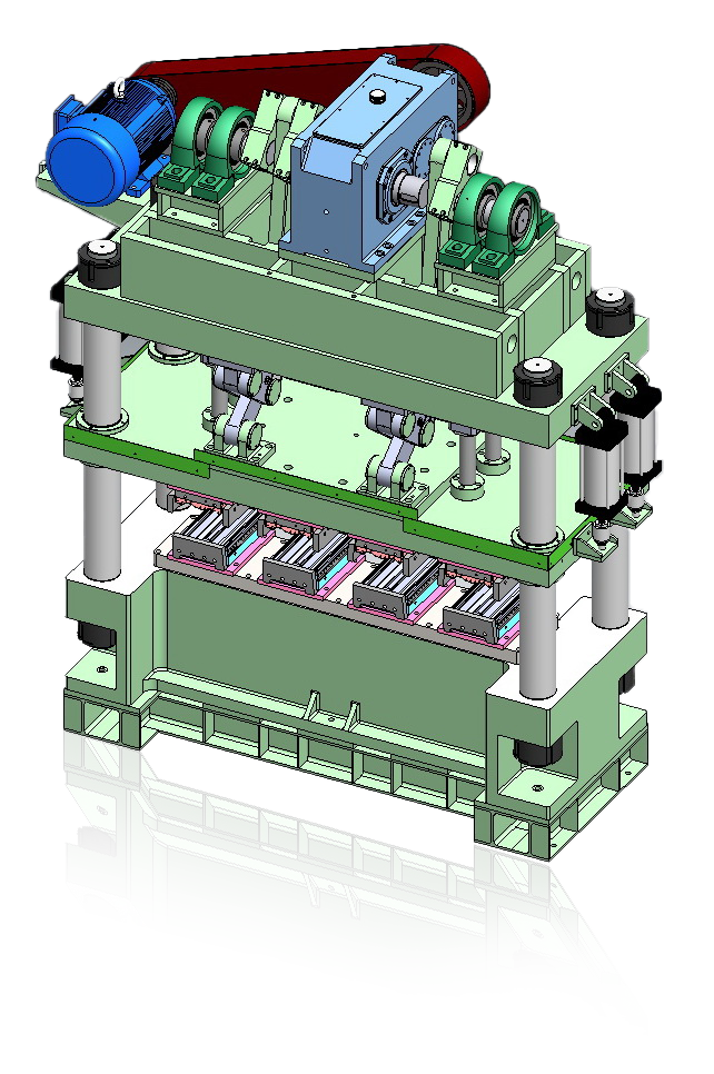 C21-3-4 压瓦机及压瓦成型线系列 ROOFING TILE PRESS & FORMING LINE SERIES
