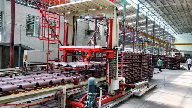 Exterior Wall Tile Production Process & Line